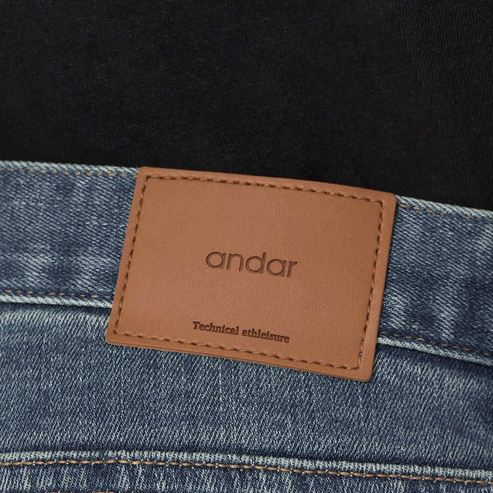 ANDAR Air Denim Men'S Straight Fit Jeans (Type B)