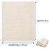 Cotton Batting Sheet for Sewing Construction, Piecing, Hand Stitching, Fabric Throws, and Stitched Craft Projects