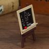 Miniature Blackboard Chalkboard W/ Easel Dollhouse Classroom Accessory