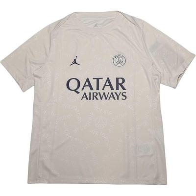 Jordan Paris Saint Germain Pre Match Jersey Dri FIT Soccer Jersey Player Edition Men's Beige HJ2987-030