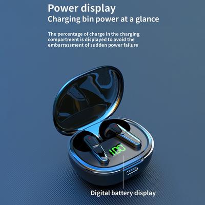 Wirklich kabelloses Bluetooth-Headset, Stereo-In-Ear-Ohrhörer, Tws-Kopfhörer, Sport-Bluetooth-Kopfhörer mit Mikrofon für Smartphones