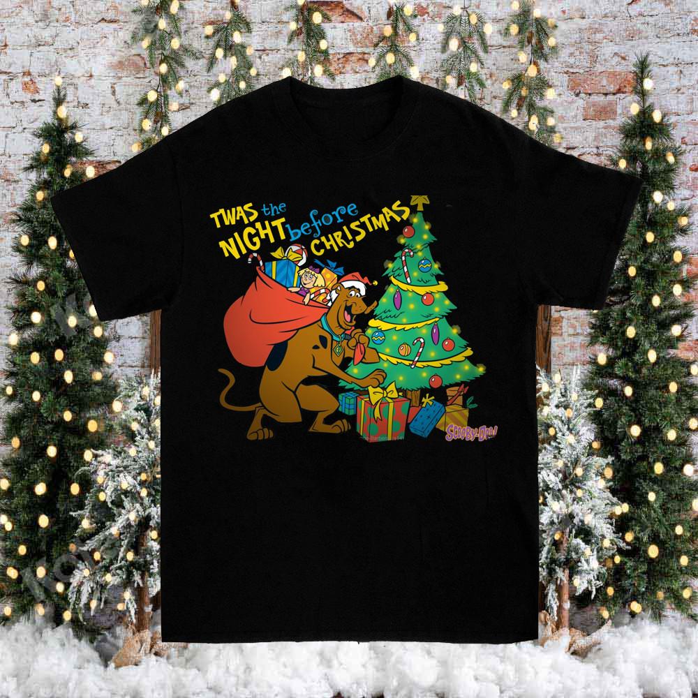 

ChristmasEve ScoobyDoo TShirt Unisex Tee S5XL US433 Unisex T-Shirt S