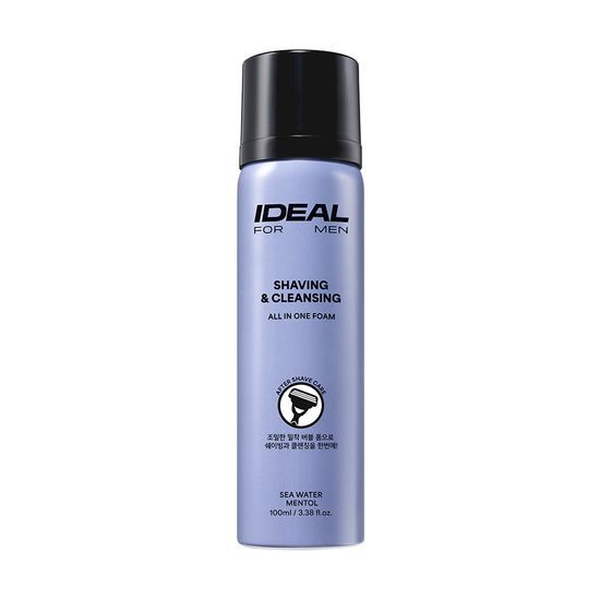 Ideal for Men Shaving & Cleansing All-in-One Foam 100mL