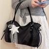 Girls' Style Bow-shaped Handbag, Cute Cross-body Bag for Women, Fashionable Commuter Bag