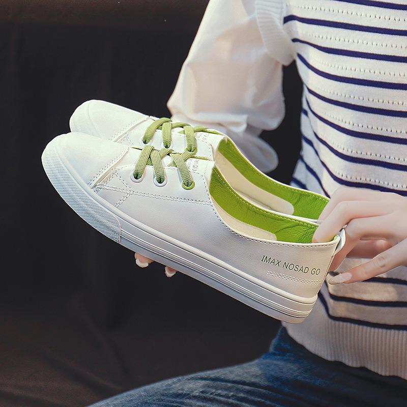 Little White Shoes Female Student Casual Lazy Shoes Spring and Summer New Low-top Shoes Versatile Women's Shoes Maternity Shoes