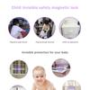 Baby Safety Lock Invisible Lock Kids Security Drawer Latch Cabinet Door Magnetic Child Safety Lock Limiter  Children Protection