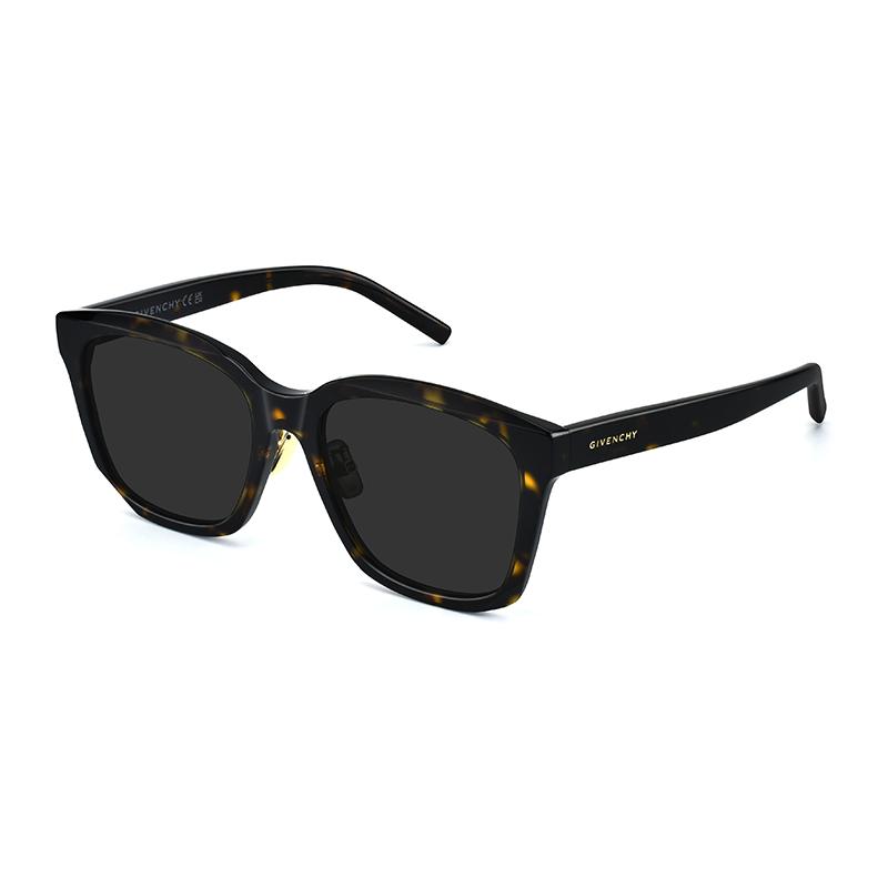 Givenchy Stylish Black Frame Square Sunglasses With UV Protection Compatible With Zeiss Lenses Unisex Sunglasses GV40018F