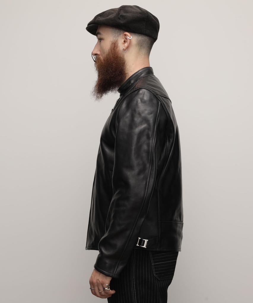 Schott Single Riders Size 70's Jacket, Men's, XL, 010, Black, 782-5950011