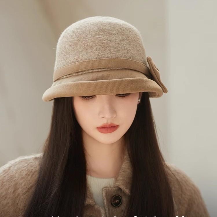 Classic Wool Fisherman Hat With Warmth For Fall And Winter Fashion Accessories