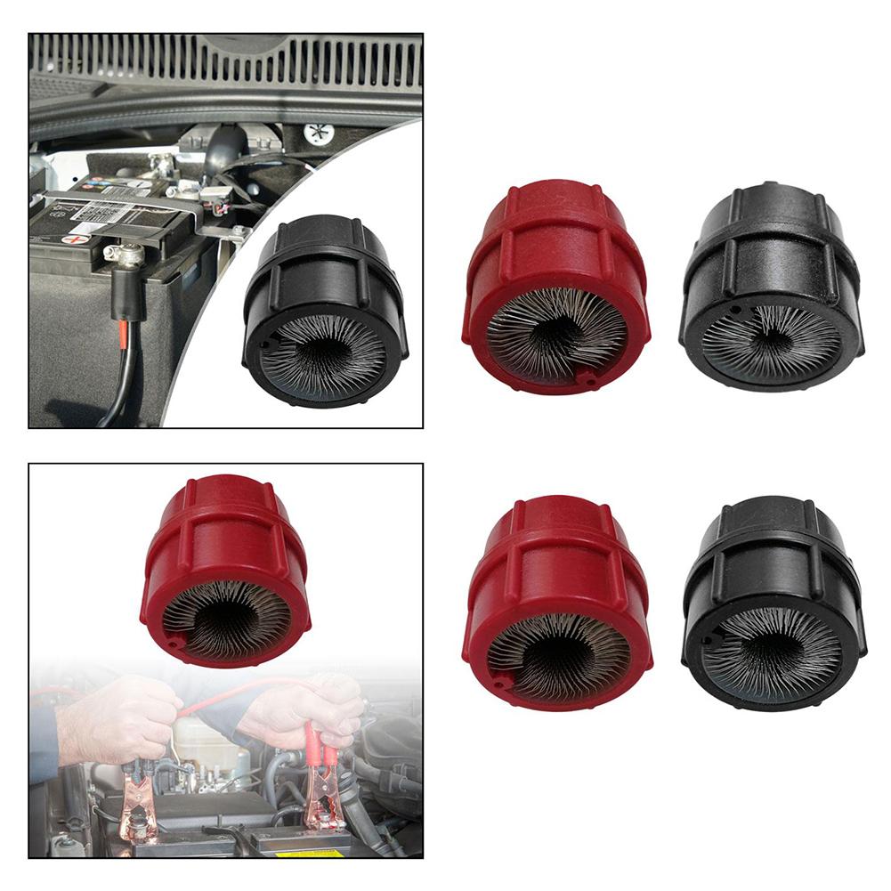 Plastic Car Battery Terminal Top Post Terminal Cleaning Tool Electric Brush Battery Cleaning Brush Battery Head Cleaning Brush