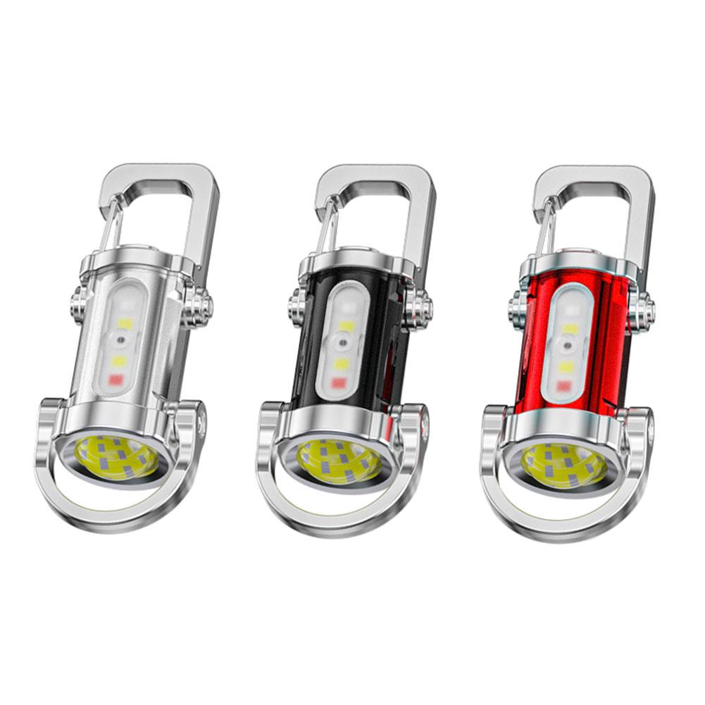 Outdoor Camping Light Outdoor USB Rechargeable Flashlight Suction Bright camping Electro U9M0