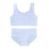 Girls Training Bras Panties Kids Cotton Underwear Sets Teens Students Bra Vest and Panties Wireless Girls Sports Bra 8-16Y