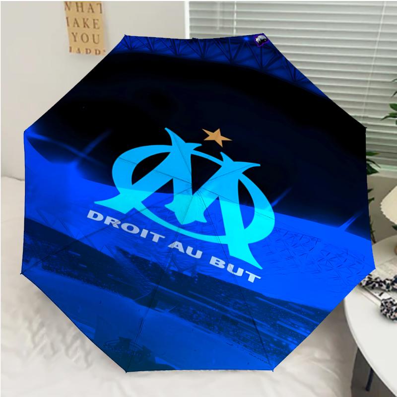 Marseille Print Automatic Umbrella, 8 Rib Iron Frame, Plastic Handle, Suitable for Outdoor Travel &Daily , Ideal Gift