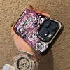 Pink Cloth Cloth Is Suitable for IPhone16Pro Mobile Phone Case Apple 15pro14Plus Cartoon 13prox.