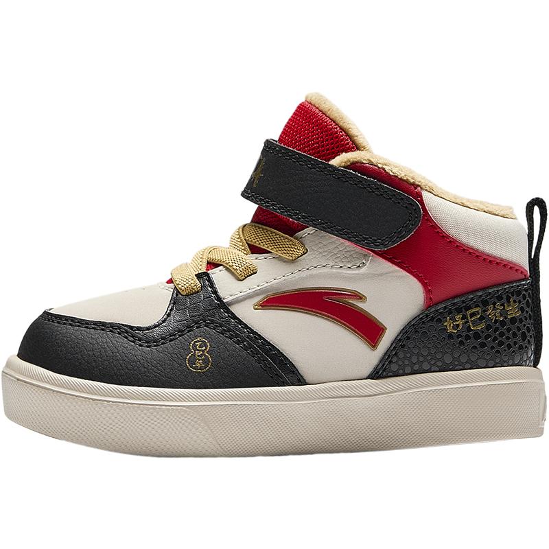 

Anta Детские Модные Удобные Легкие Амортизирующие Теплые Высокие Кроссовки для Ходьбы Детская Обувь Классический-Красный A12440060-6 20