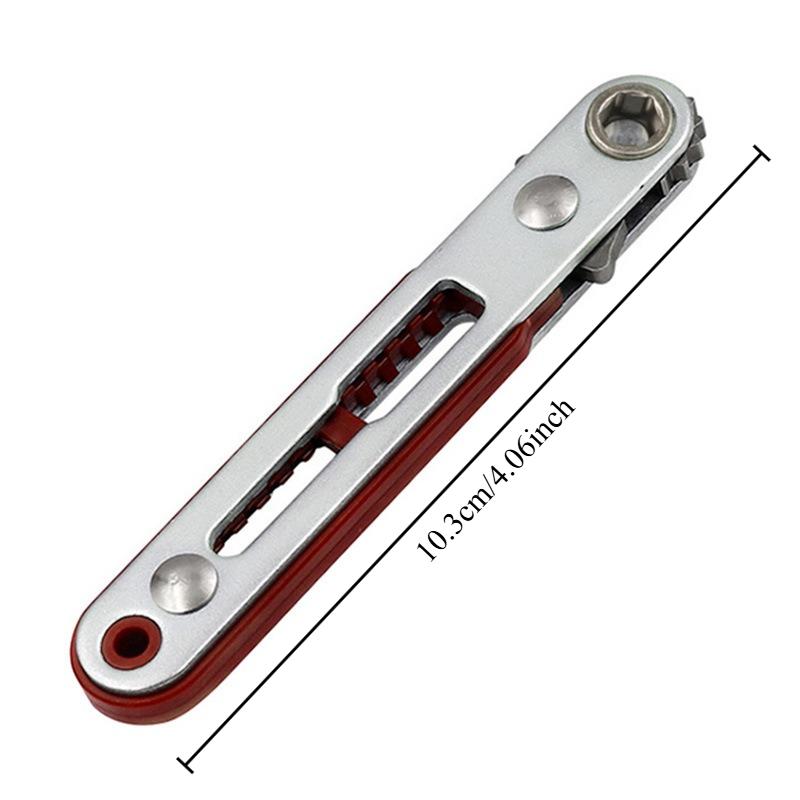 1 шт. Мини-быстрозажимной трещоточный гаечный ключ Отвертка Крестовая Плоская Шестигранная Отвертка Трещоточная Плоская Головка Тип