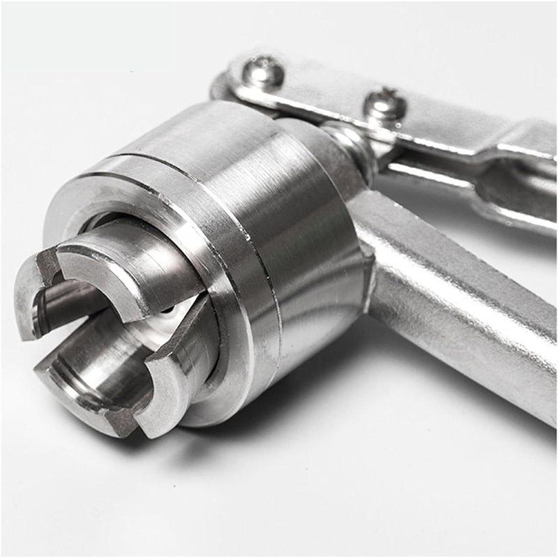 Premium-Sealer For Aluminum Seal Handheld For 13Mm Cap Manual Vial Crimping Tool Stainless Steel For Laboratory And Home Use