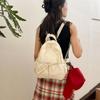 Handbag Nylon Backpack Korean Style Shoulders Bag Cute Bow Backpack  Office Worker