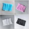 20/50/100Pcs Disposable Spa Headbands Soft Non- Elastic Facial Hair Bands For Sauna, Facial Cleansing, Skincare & Makeup