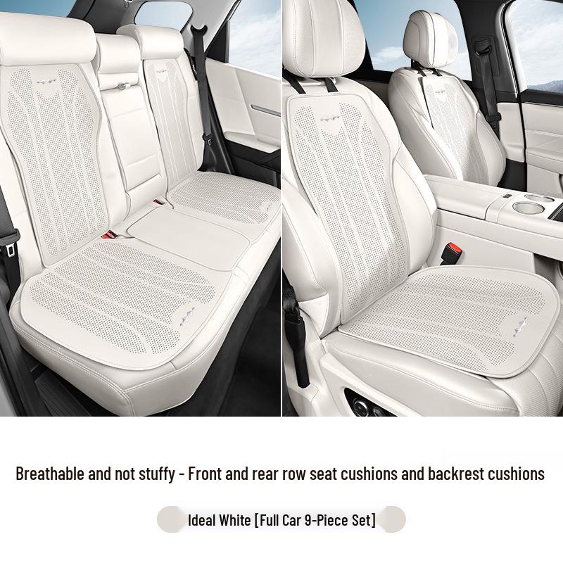 BYD Summer Seat Cushion: Ultra-Thin, Breathable, Universal Fit for Titanium 3/7, Leopard 5/8
