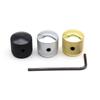 1pcs/2pcs  Metal Potentiometer Dome Knob Control Knob Volume Audio Electric Guitar Bass Screw Type