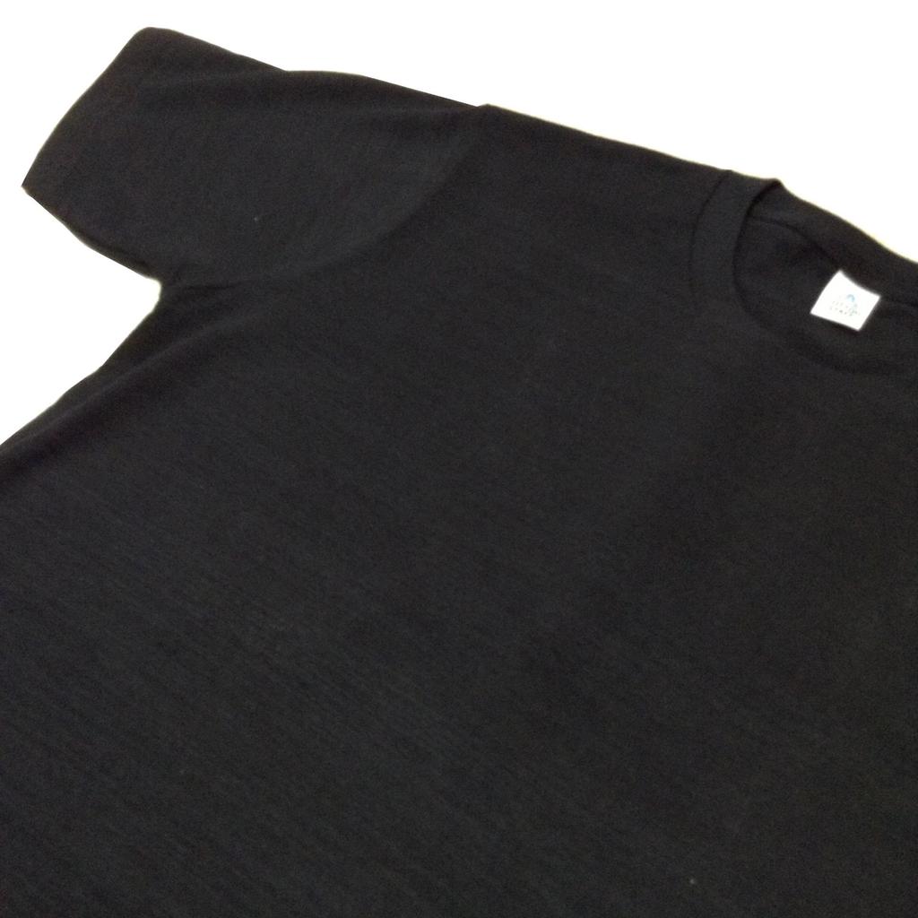 Edoten Fuujin Japanese Discharge Dyed On Tasteful Slub Sizes LL Men's 6.8 Oz. T-Shirt, Pattern, Fabric, Black, (XL)