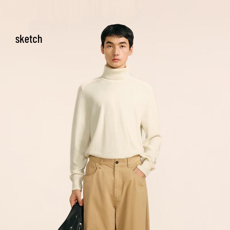Croquis Men's Cashmere Blend High-Neck Pullover Sweater 9OA311600