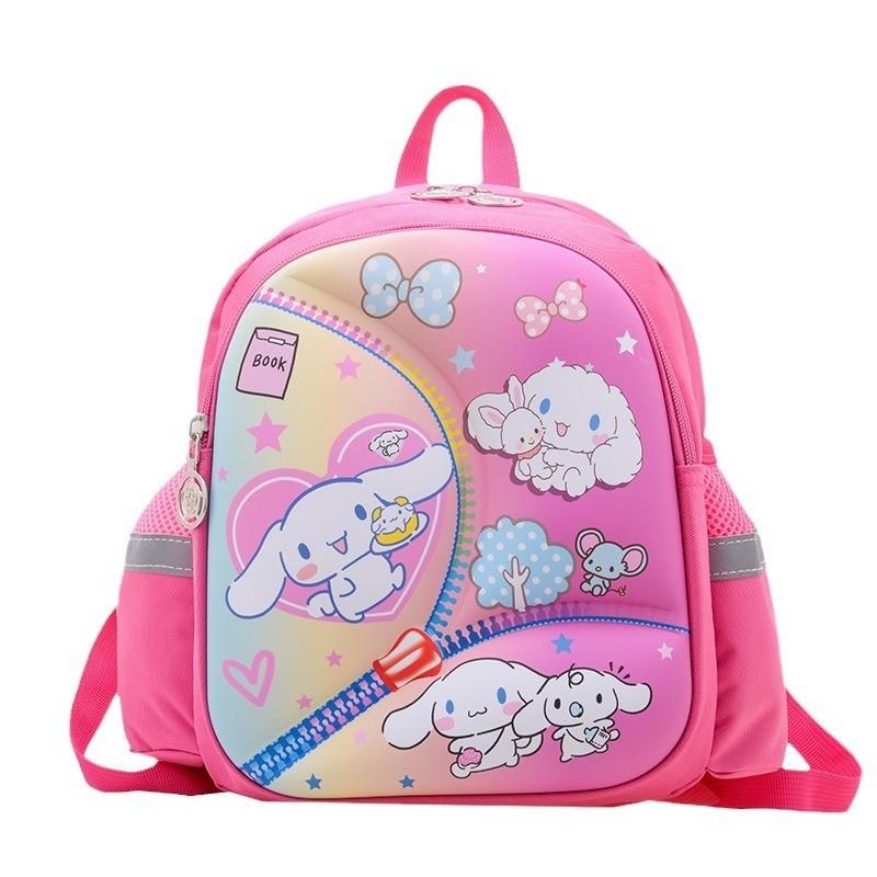 Stylish And Cute Nylon Preschool Backpack For Girls With Fun Cartoon Patterns