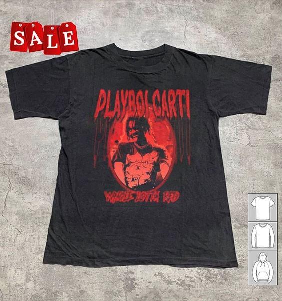 

New Playboi Carti whole lotta red Christmas Gift Unisex S5XL Shirt BI171 Unisex T-Shirt M
