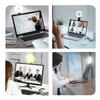 6 Inches 5 Lighting Fill Light Adjustables Brightness Multi-Purpose Video Fill Light For Laptops Photography Live Streaming