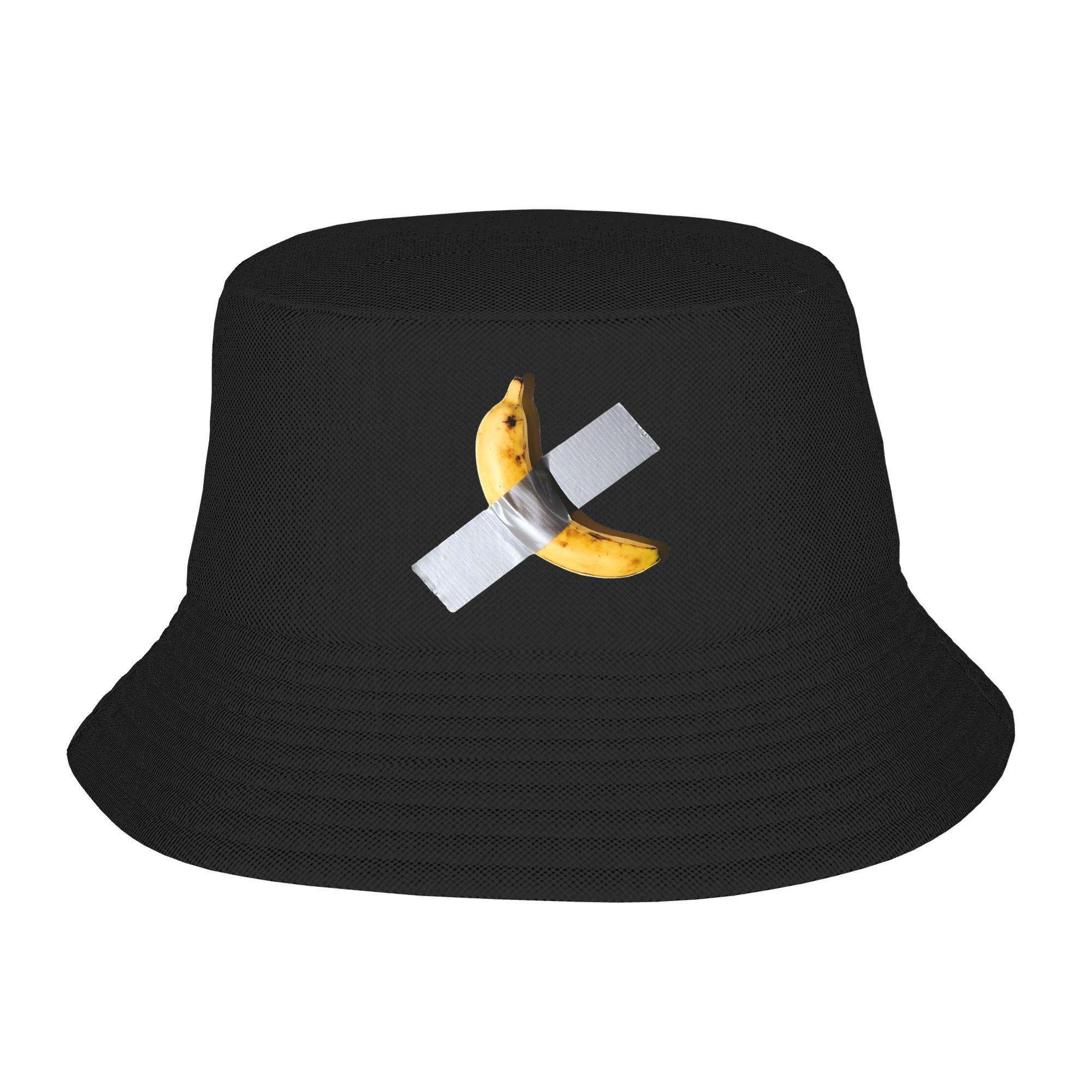 Beste Qualitt Banana Duct Tape Art K  Bucket Hat  Street Style FisherUnisex Caps Personality Fishing Sun Hats For Women Casual Cap One Size