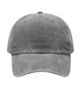 Einfarbige gewaschene individuelle Stickerei Unisex Vintage Dad Hat Baseballkappe
