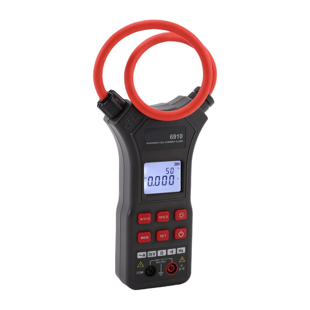 Flexible Clamp Meter AC0A 10000A AC0.1V 750V DC0.1V 1000V 0 Ohm  2000 Ohm  Digital Flexible Coil Ammeter Electrical