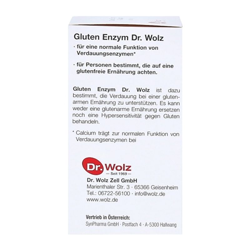 Dr. Bolts Gluten Enzyme Capsules 60 Capsules