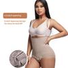 Strapless Shaper Bodysuit with Front-Closure, Tummy Control Waist Cincher, and Crotch Opening Plus Size Waist-Defining, Butt-Lifting Shaping Underwear