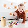 Color Shape Sorting Box Baby Sensory Play Montessori Toys Early Educational Toy Wooden Sticks Toys Color Classification Cup
