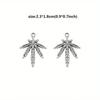 Ancient Silver Maple Leaf Pendant Suitable for DIY Necklace Earring Bracelet Jewelry Making Accessories