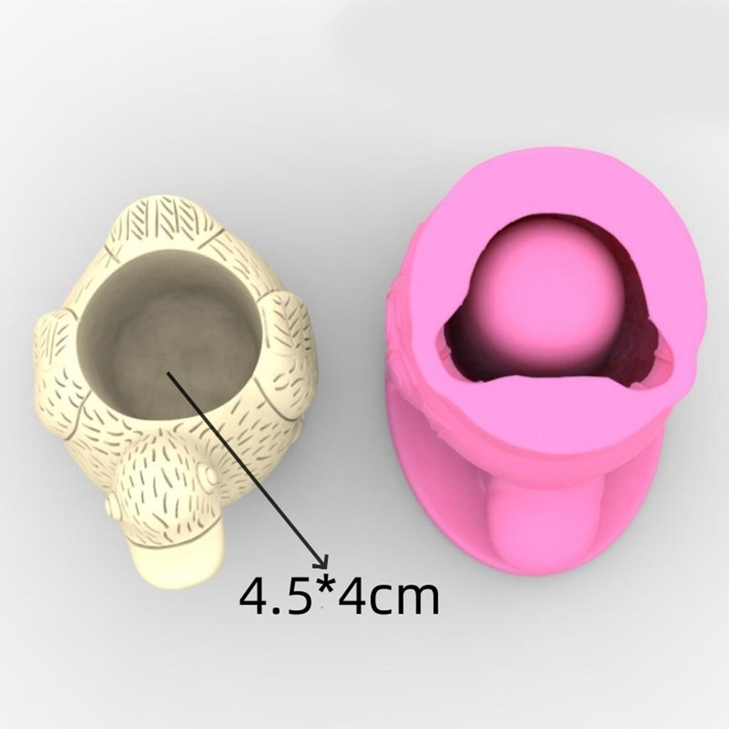 Multifuntional Silicone Flowerpot Mold Concrete Molds Duck Shaped Vase Mold Suitable for Making Flower Vase Pen Holder