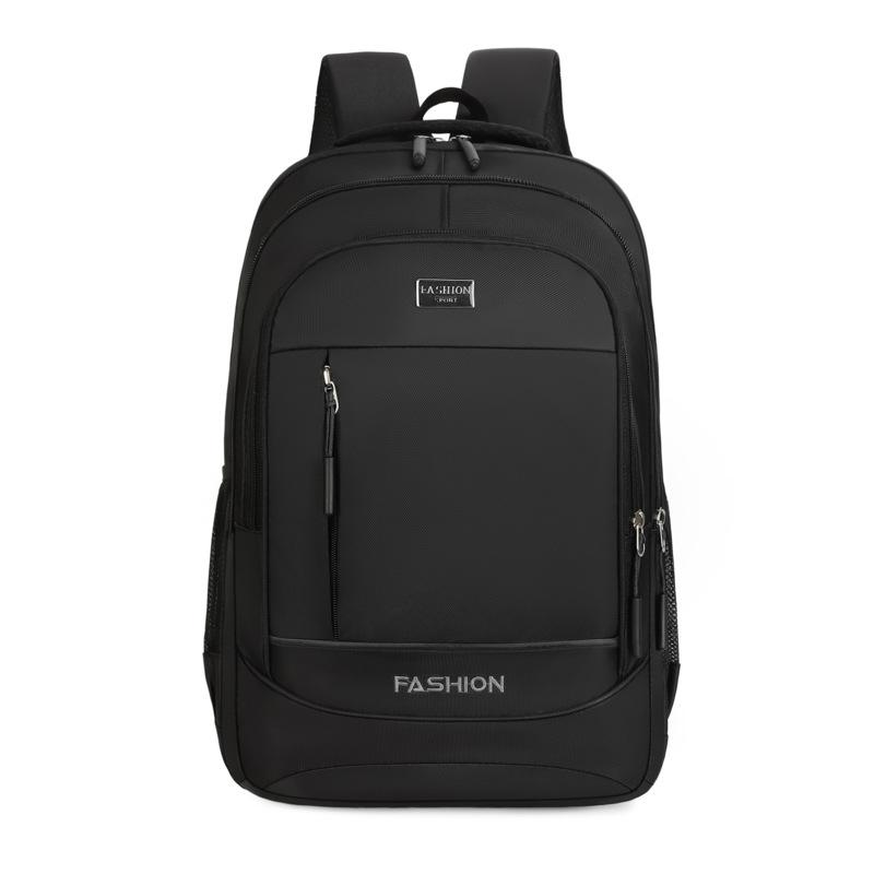 2 New casual backpack large capacity male wear-resistant junior high school college student schoolbag commuter business computer bag