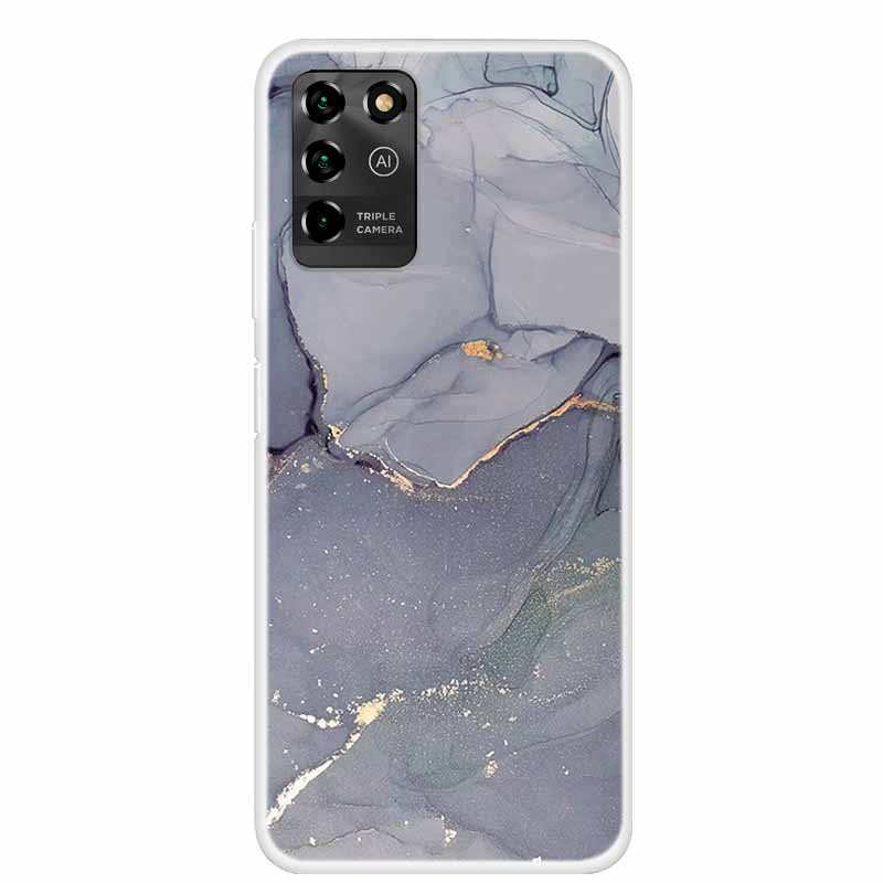 For ZTE Blade V30 Vita Case 8030 Marble Soft TPU Silicone Clear Phone Case for ZTE V30 VITA Back Cover Transparent Capa V 30vita