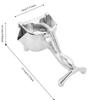Portable Fruit Juice Squeezer Aluminium Alloy Citrus Juicer Manual Juicer  Fruit Pressing