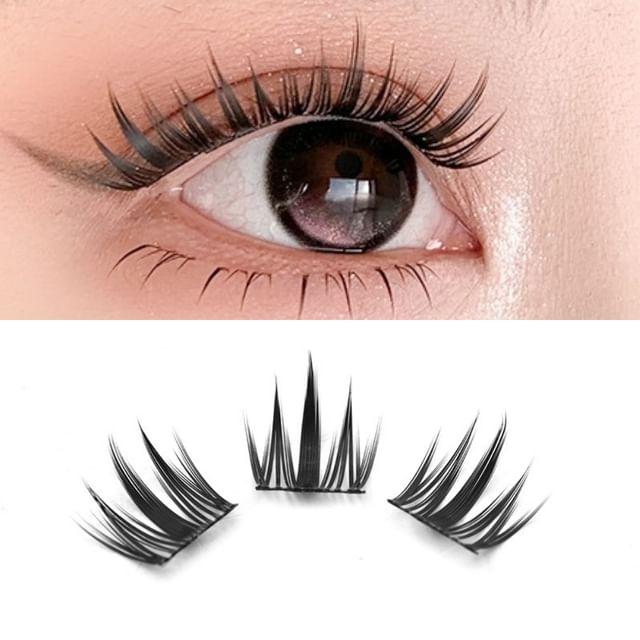 Bonnie Wisp - Кластеры накладных ресниц  Колючий  - Мультипак Black - One Size