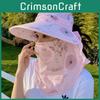 Sun Protection Womens Sun Hat With Large Brim For Outdoor Gardening And Cycling In Summer