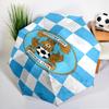 Newcastle United Crest Printed Automatic Umbrella, 8-Frame for Travel, camping, Casual Umbrella, Essential Gift for  for family and friends