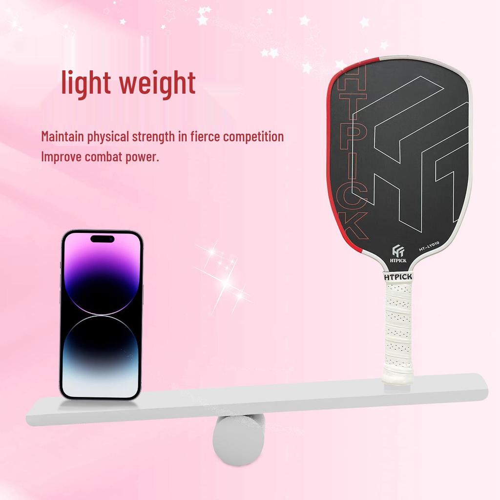 HTPICK Professional Carbon Fiber T700 Pickleball Paddle Set