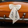 Just Married Car Bow Wedding Proposal Decoration Car Ribbon Engagement Bridal Shower Bachelorette Party Accessory Souvenirs