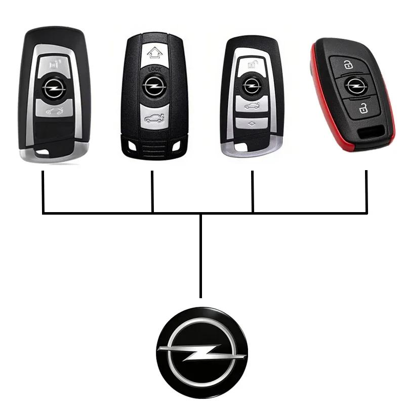 New 3D Car Remote Key Badges and Key Stickers For Opel Insignia Astra H G J Antara Vectra Vivaro Corsa C D Zafira B Car Styling