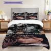 Ayliva's collage art poster bedding, duvet cover, pillowcase, home decoration, birthday gift (1 * duvet cover+2 * pillowcase, coreless)