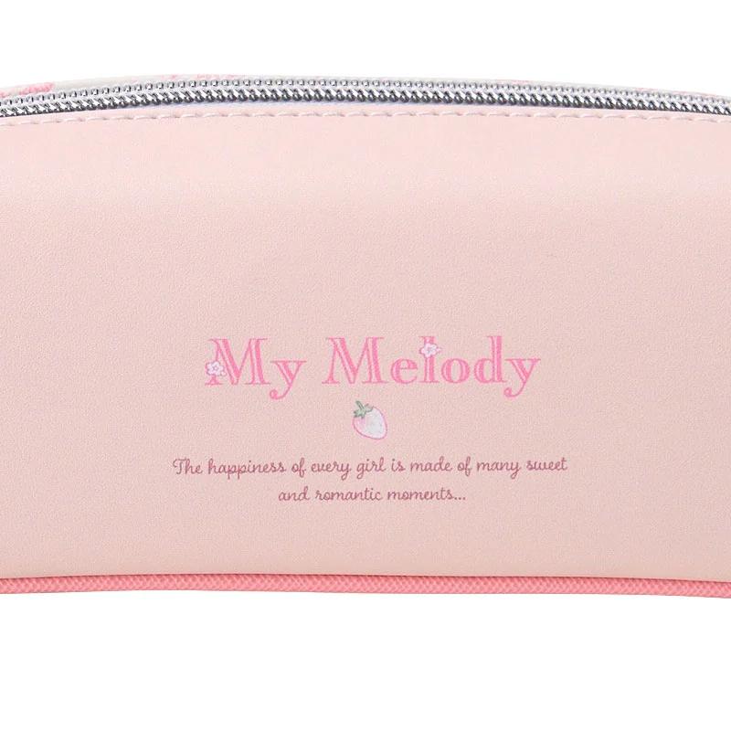 Sanrio My Melody Einzelbox Federmäppchen (Weiße Erdbeere Teezeit) Japan NEU