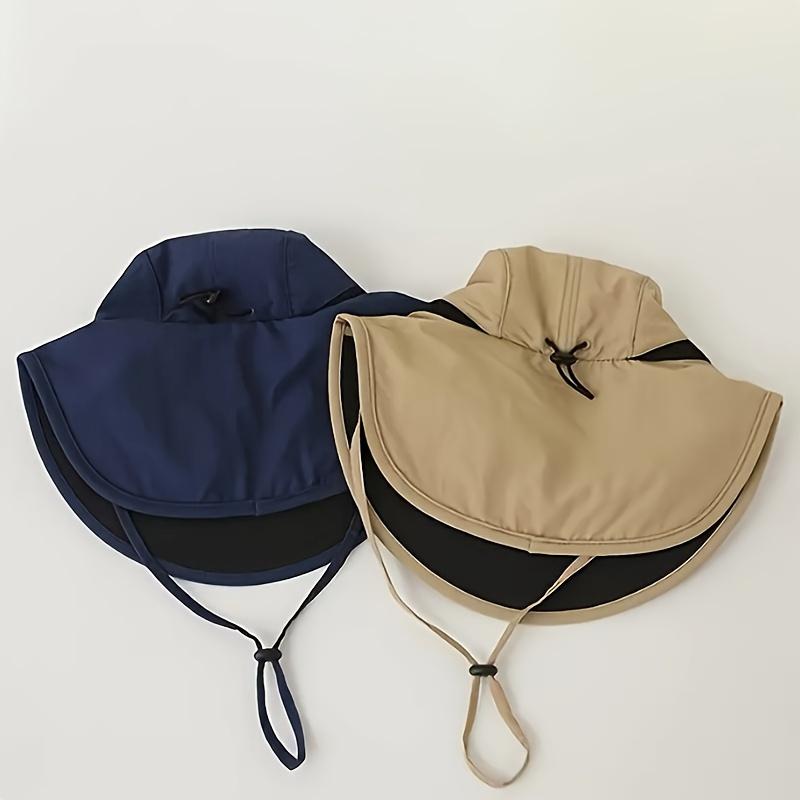 Cappelli Panama Unisex Estivi a Tesa Larga Impermeabili e ad Asciugatura Rapida Visiera da Esterno Cappelli a Secchiello Traspiranti in Rete Cappello da Sole con Patta per il Collo